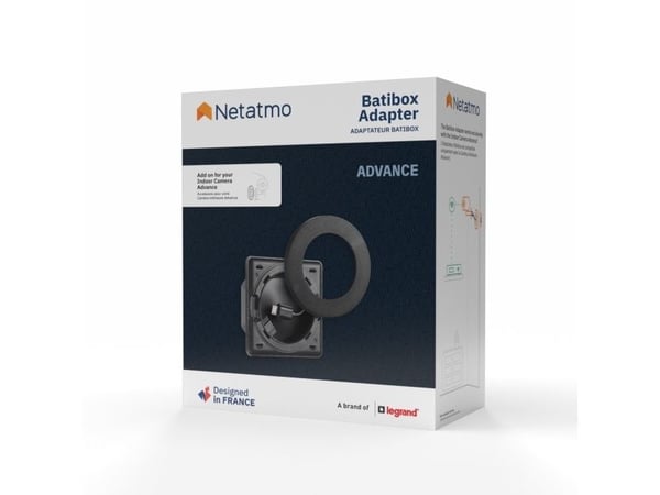 Netatmo NPC-BAT-B, Adapterring, Innendørs, Sort, Netgear, 1 stykker, Boks