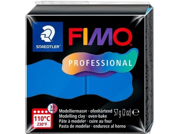 Fimo modellmasse FIMO Mod.masse Fimo prof 57g blau