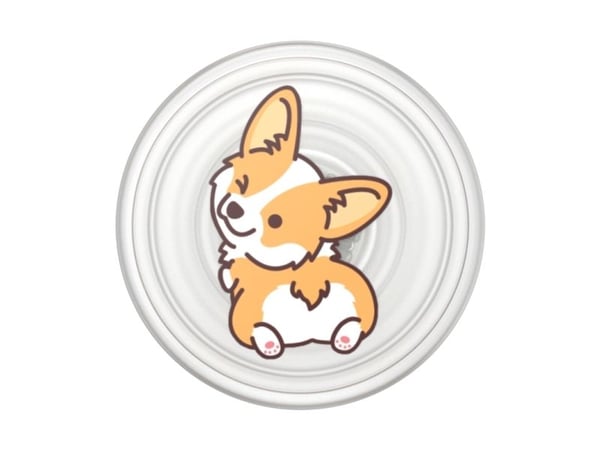 PopSockets 806487, Grep, Svart, Oransje, Translucent, Hvit, Dyremønster, Alle merker, 1 stykker, 38,8 mm