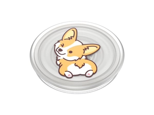 PopSockets 806487, Grep, Svart, Oransje, Translucent, Hvit, Dyremønster, Alle merker, 1 stykker, 38,8 mm