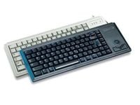 CHERRY Compact-näppäimistö G84-4400 - Näppäimistö - USB - englanti - vaaleanharmaa