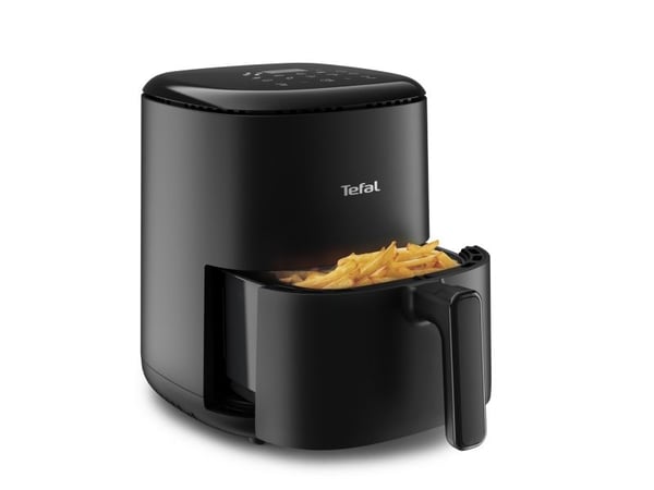 Tefal Easy Fry EY145810, Varmluftsfritös, 3 l, 4 personer, Single, Svart, Röra
