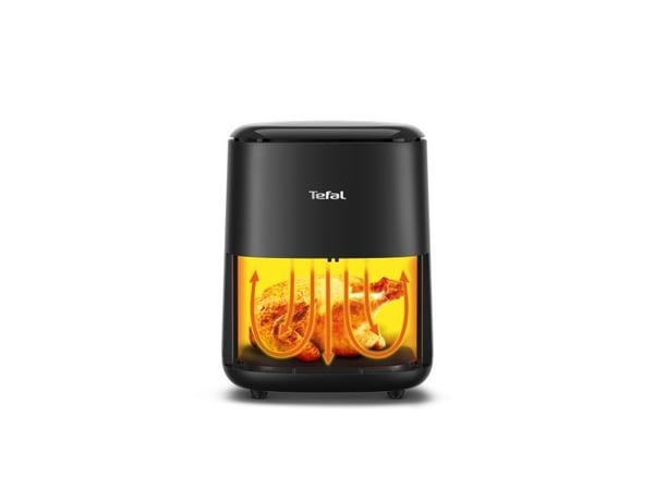 Tefal Easy Fry EY145810, Varmluftsfritös, 3 l, 4 personer, Single, Svart, Röra