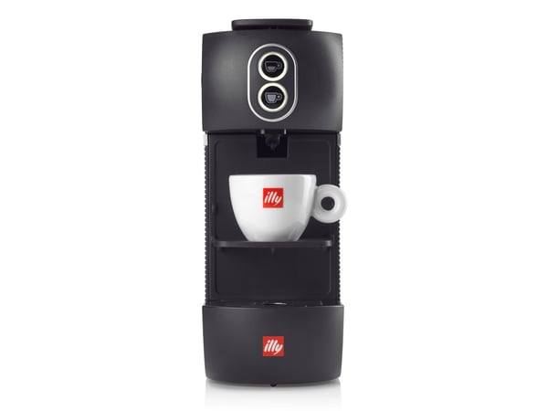 Illy Easy, Pillow kaffemaskin, 1 L, Kaffekapsel, 1250 W, Sort
