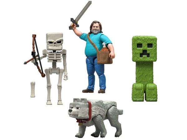 Mattel Minecraft -elokuvafiguuri (JFR44)