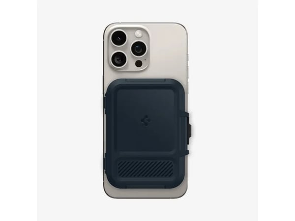 Spigen MagSafe Card Holder Lock Fit (MagFit), Svart