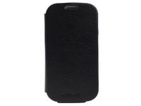 Krusell Flipcover DONSö - Beskyttende deksel for mobiltelefon - svart - for Samsung Galaxy S4
