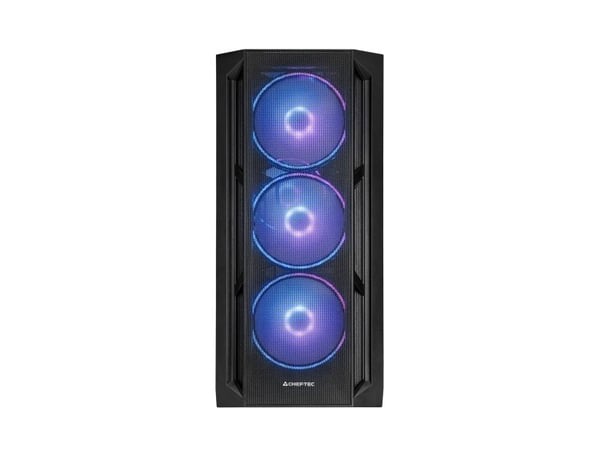 Chieftec PC- Gehäuse GA-01B-L-OP APEX LUMO, Midi Tower, PC, Sort, ATX, CEB, EATX, EEB, ITX, Micro ATX, Micro-ITX, SSI CEB, SSI EEB, uATX, Spilling,...