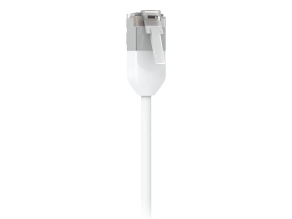 Ubiquiti UniFi - Koblingskabel - RJ-45 (hann) til RJ-45 (hann) - 3 m - 3.5 mm - skjermet - CAT 6a - med støvel, utendørs, robust - hvit