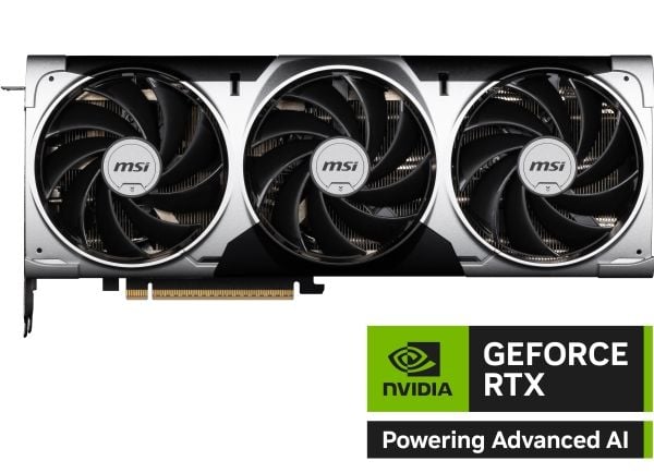 MSI GeForce RTX 5080 16G VENTUS 3X OC - Grafikkort - GeForce RTX 5080 - 16 GB GDDR7 - PCI Express 5.0 - 3 x DisplayPort, HDMI
