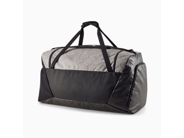 Puma teamFINAL Teambag L musta-harmaa 78940 01