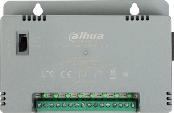 Dahua Technology PFM344D-8CH-EN, Strømforsyning, Innendørs, Dahua, Grå, Vegg, Ildsikker