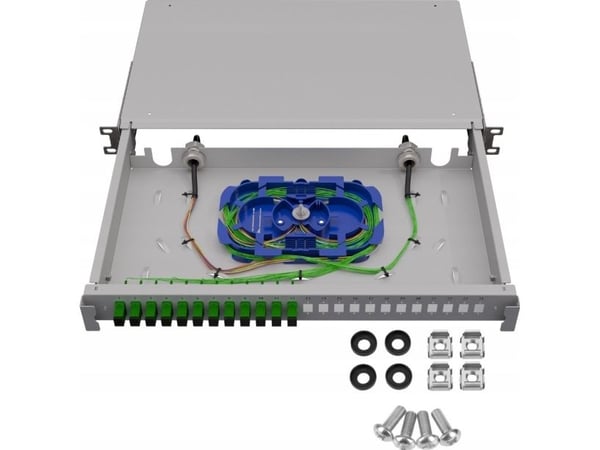 STALFLEX fiberoptisk koblingsboks TFSP-19-1U-24S-SC-G