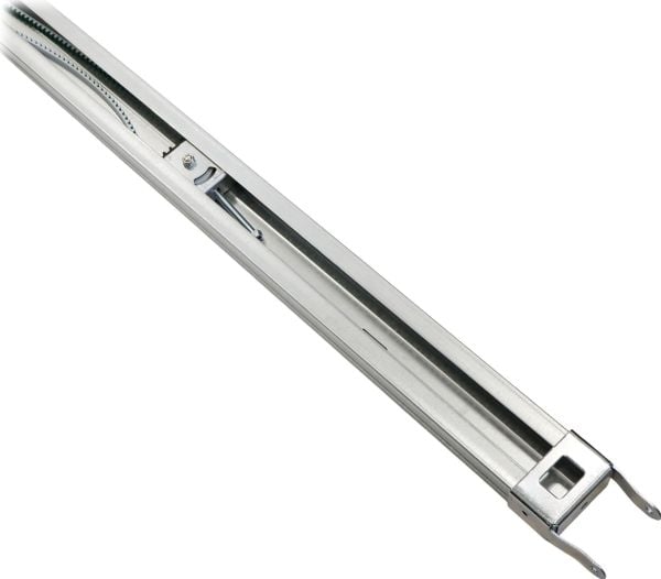 FAAC 390226 dobbel føringsskinne med bånd til garasjeporter, 3000 mm