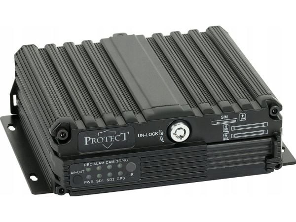 Mobil AHD-inspelare, PAL, IP PROTECT-308, 4 kanaler Mobil AHD-inspelare, PAL, IP PROTECT-308, 4 kanaler
