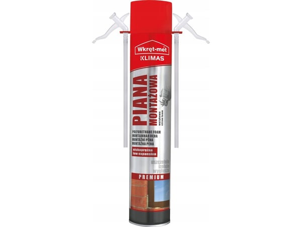 Quantec monteringsskum PMWL-750 sprayboks 750 ml WKRET-MET KLIMAS