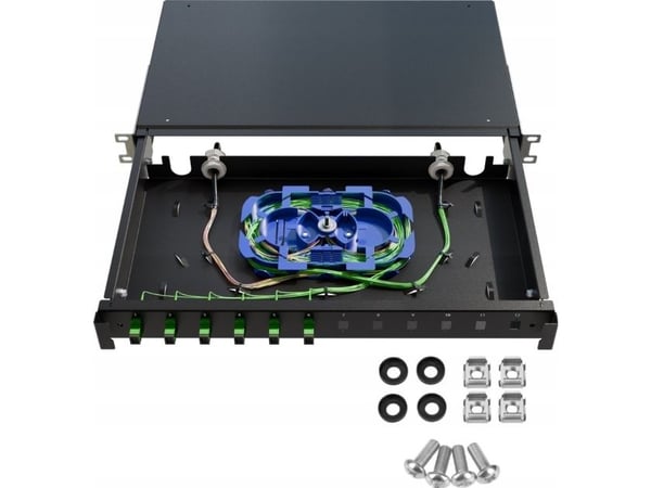 STALFLEX fiberoptisk skjøte-/koblingsboks TFSP-19-1U-12S-SC-B STALFLEX