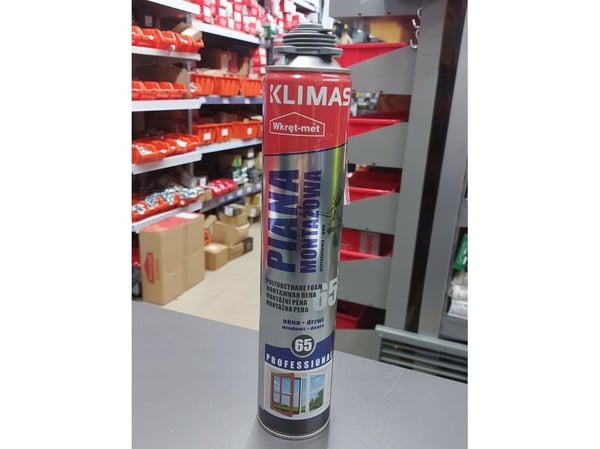 PMPL-900-65L LAVEKPANSJONSMONTERINGSSKUMKANNE 880 ml WKRĘT-MET KLIMAS