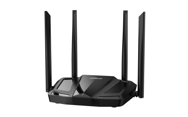 Dahua Technology AC12, Wi-Fi 5 (802.11ac), Dobbelbånd (2.4 GHz / 5 GHz), Ethernet/bredbåndsforbindelse, Sort, Frittstående router Dahua Technology AC12, Wi-Fi 5 (802.11ac), Dobbelbånd (2.4 GHz / 5 GHz), Ethernet/bredbåndsforbindelse, Sort, Frittstående router
