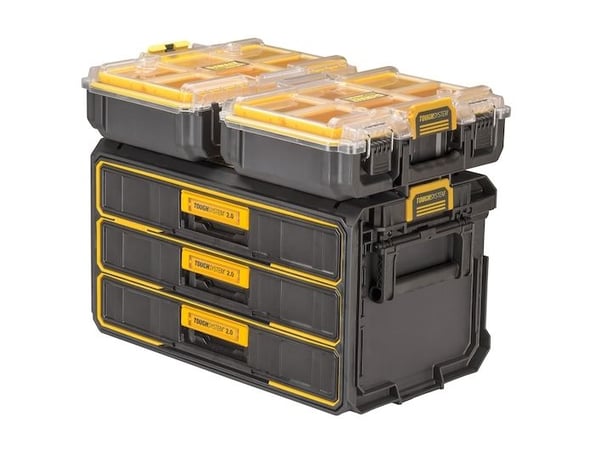 DeWALT TOUGHSYSTEM 2.0 - Verktygslåda - 3 lådor - ABS-plast