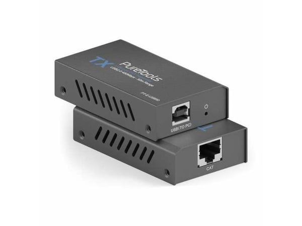 PureTools - ProAV USB 2.0 Extender Set - USB 2.0 480Mbps - 50m kantama