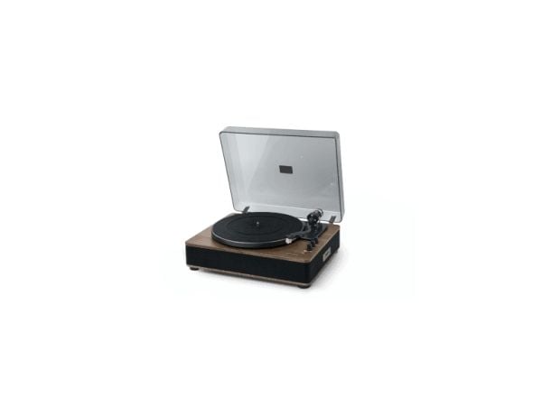Muse MT-107 BTO, Automatisk, Sort, Grå, Tre, 33,45 RPM, Rotasjon, 2,5 mm, 10 W
