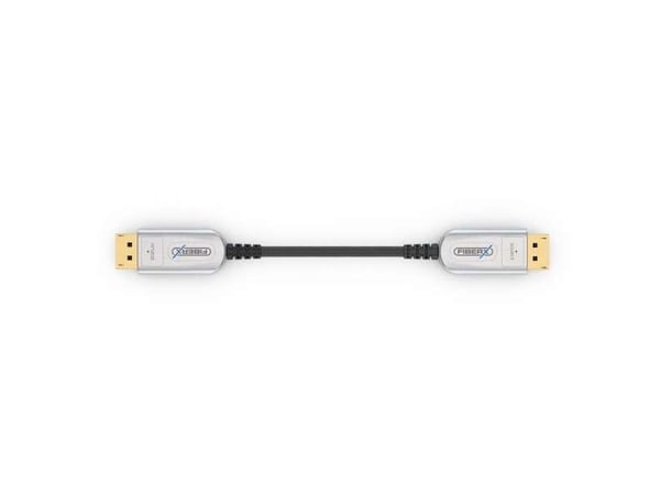FiberX-serien - DisplayPort 2.0 8K fiberoptisk forlengerkabel - 10m