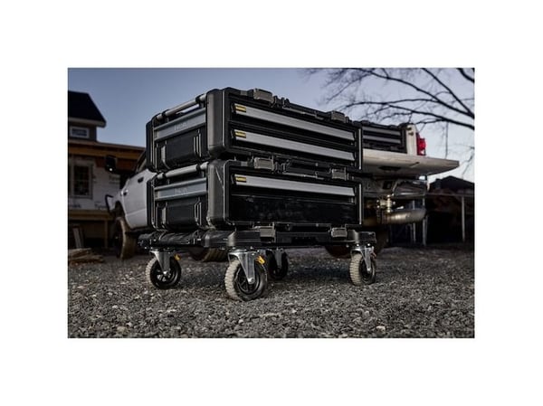DeWALT DWST08520-1, Työkalulaatikko, Metalli, Muovi, musta, Ruostumaton teräs, Keltainen, 42,8 L, 25 kg, 1 kpl
