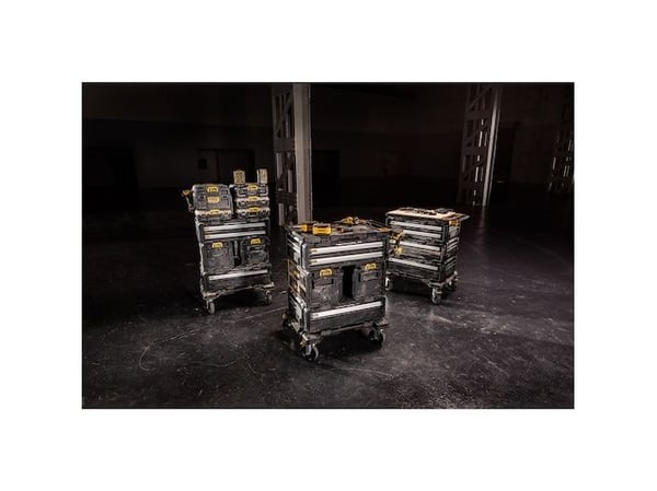 DeWALT DWST08550-1, Lokero, DeWALT, ToughSystem 2.0 DXL, musta, Keltainen, 1 kpl