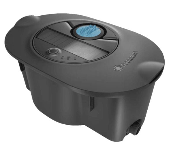 Gardena AquaPrecise, Pyöreä vesisprinkleri, 320 m², musta, Vihreä
