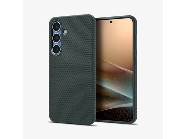Spigen Liquid Air, Omslag, Samsung, Galaxy S25, 15,8 cm (6.2"), Mörkgrön