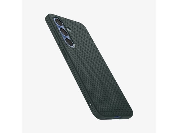 Spigen Liquid Air, Omslag, Samsung, Galaxy S25, 15,8 cm (6.2"), Mörkgrön