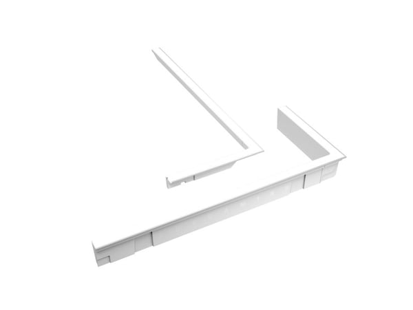 ASUS TUF Gaming ARGB - Belysningssats för systemskåp - vit