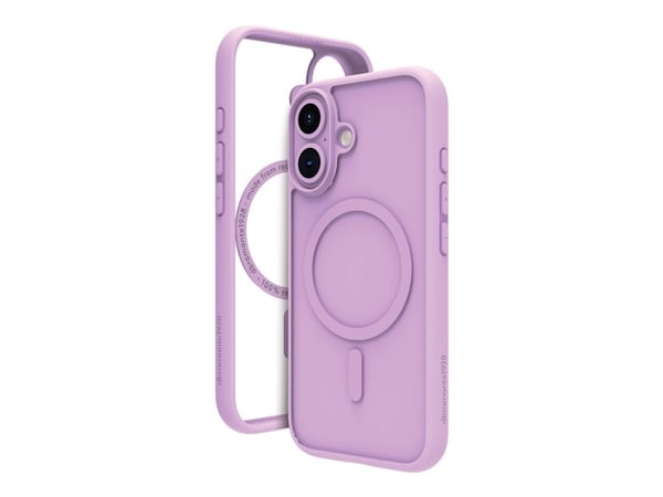 dbramante1928 Grenen - Baksidedeksel for mobiltelefon - MagSafe-samsvar - plastikk - rosa - for Apple iPhone 16 Plus