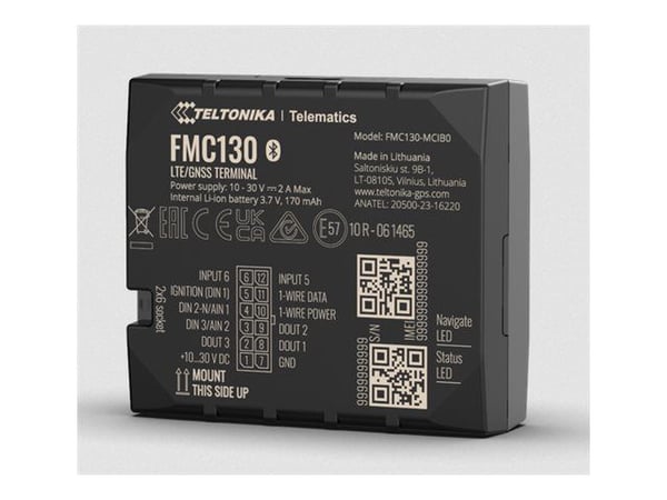 Teltonika FMC130 - GPS/GLONASS/GALILEO/BeiDou/QZSS-sporingsenhet - 128 MB