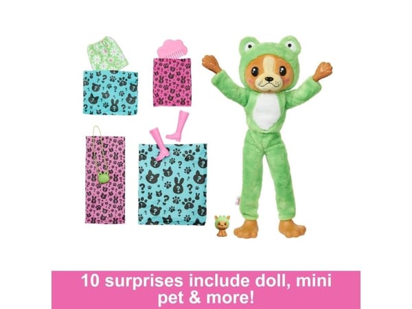 Barbie Cutie Reveal Costume Dog in Frog