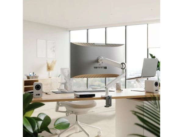ALOGIC C32GMA1, Kiinnike/läpivientisuojus, 10,5 kg, 43,2 cm (17"), 88,9 cm (35"), 100 x 100 mm, Valkoinen