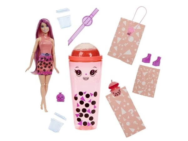 Mattel BARBIE POP REVEAL mango mochi siurprizų rinkinys, burbulinės arbatos serija (HTJ22)