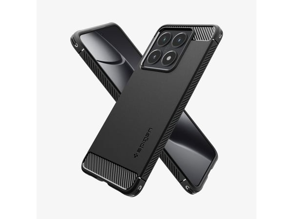 Spigen Rugged Armor, Cover, Xiaomi, Xiaomi 14T Pro, 16,9 cm (6,67"), Sort