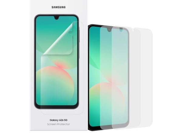 Samsung EF-UA266 - Skjermbeskyttelse for mobiltelefon - film - gjennomsiktig - for Galaxy A26