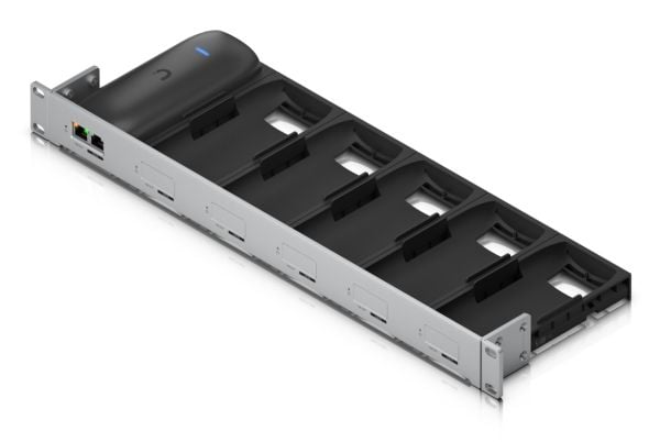 Ubiquiti UACC-AI-Port-RM, Kehikon hylly, Polykarbonaatti (PC), Terästä, musta, Harmaa, 1 kpl, 650 g