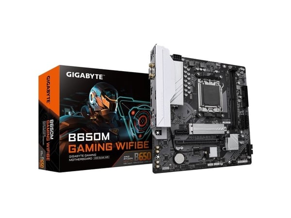Gigabyte B650M GAMING WIFI6E - Hovedkort - micro ATX - Socket AM5 - AMD B650 Chipset - USB 3.2 Gen 1 - 2.5 Gigabit LAN, Bluetooth, Wi-Fi 6E - innby...