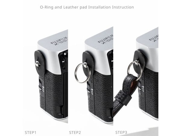 SmallRig 5208, Digitalt kamera, Ekte lær, Sort, 10 kg, O-ring, 110 cm