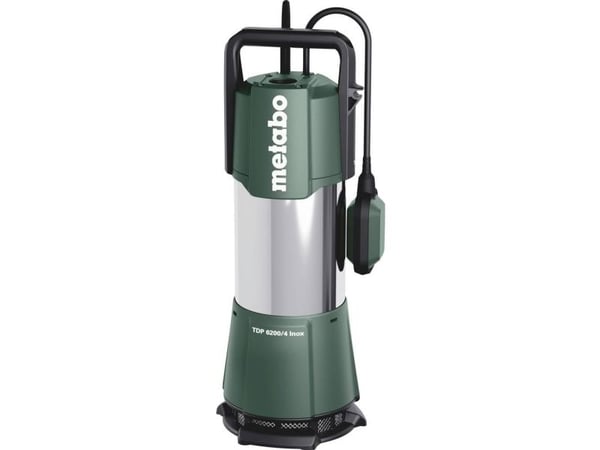 Metabo TDP 6200/4 Inox 601772000 Dränkbar tryckpump 6200 l/h 47 m