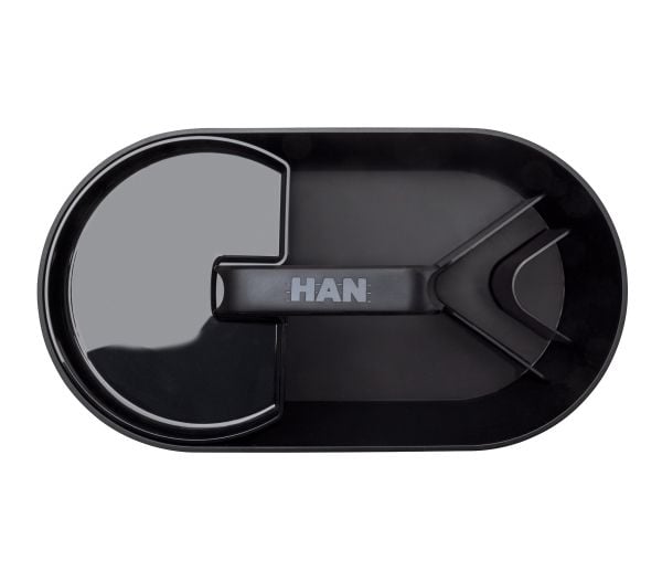 HAN Toolbox LOFT 1200-13, akrylonitrilbutadienstyren (ABS), plast, svart, 340 x 187 x 188 mm, 340 mm, 187 mm, 188 mm