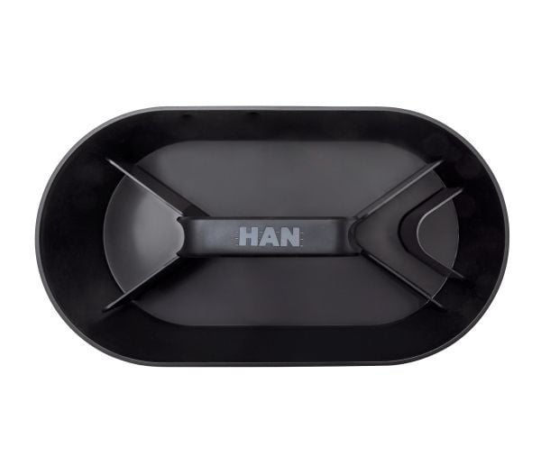 HAN Toolbox LOFT 1200-13, akrylonitrilbutadienstyren (ABS), plast, svart, 340 x 187 x 188 mm, 340 mm, 187 mm, 188 mm