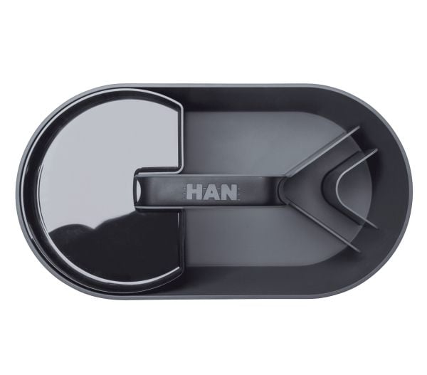 HAN LOFT 1200-19 Pöytäjärjestäjä Harmaa Lokeroiden lukumäärä: 4