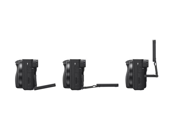 Sony a6400 ILCE-6400 - Digitalkamera - spegellöst - 24.2 MP - APS-C - 4 K / 30 fps 16-50mm Power Zoom-objektiv - Wi-Fi, NFC, Bluetooth - svart