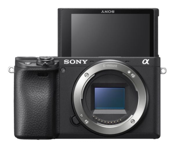 Sony a6400 ILCE-6400 - Digitalkamera - spegellöst - 24.2 MP - APS-C - 4 K / 30 fps 16-50mm Power Zoom-objektiv - Wi-Fi, NFC, Bluetooth - svart