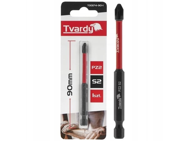 Tvardy slagtrekkerbit PZ2 90 mm S2 (1/10/50/400)